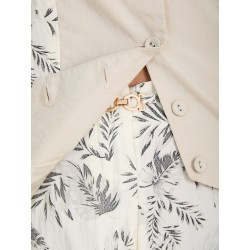 Pantalón estampado cinturón SKATÏE