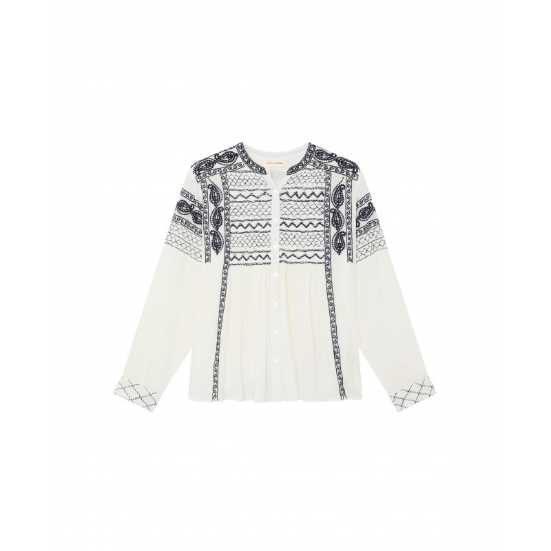 MILOS BLANCA BLOUSE DEEP BLUE MAISON HOTEL 129,95 €