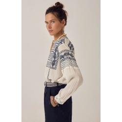 MILOS BLANCA BLOUSE DEEP BLUE MAISON HOTEL 129,95 €