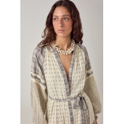 PATCHWORK NOTES ALBA DRESS ASH MAISON HOTEL