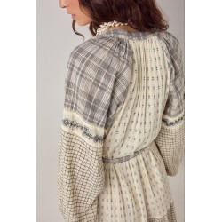 PATCHWORK NOTES ALBA DRESS ASH MAISON HOTEL