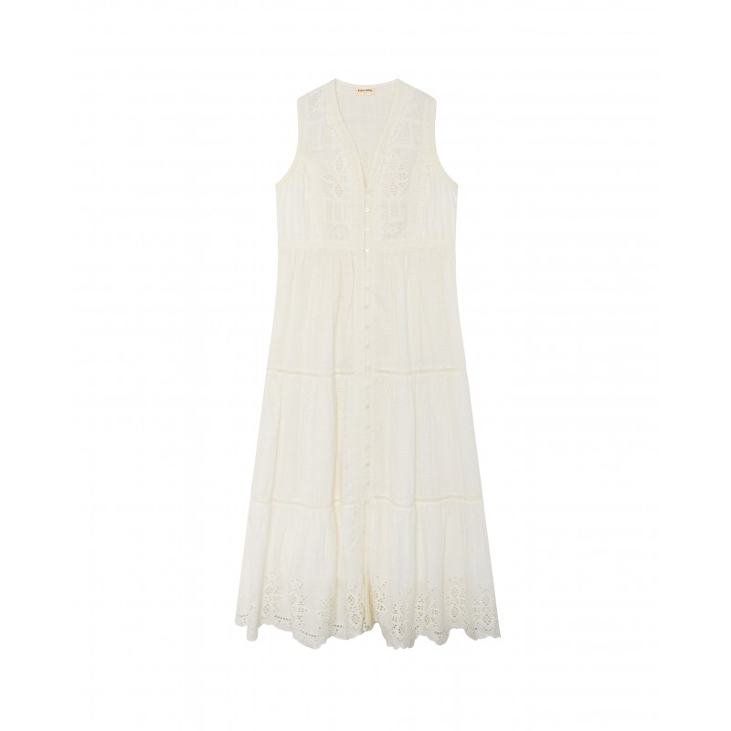 SAPORE DI SALE GINO SLEEVELESS DRESS BIANCO MAISON HOTEL 149,95 €