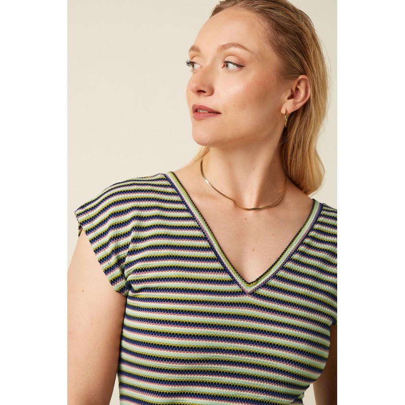 Double V Top Beebop Stripe KING LOUIE 54,50 €