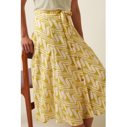 Judy Midi Skirt Laguna Woven KING LOUIE