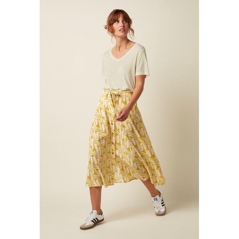 Judy Midi Skirt Laguna Woven KING LOUIE