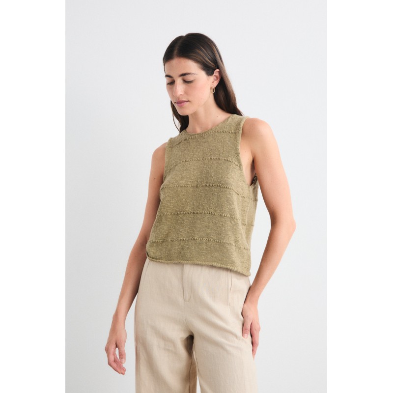 CAMISETA ESCOTE REDONDO SIN MANGAS Mus&Bombon 49,95 €