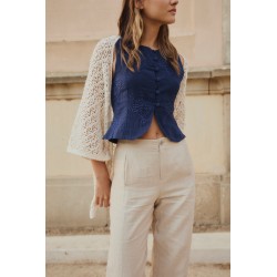 CHALECO BORDADO ABOTONADO Mus&Bombon 74,95 €