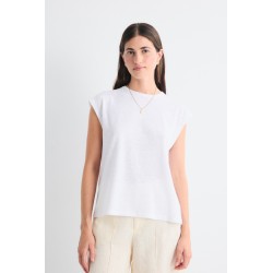 CAMISETA ESCOTE CAJA SIN MANGAS Mus&Bombon