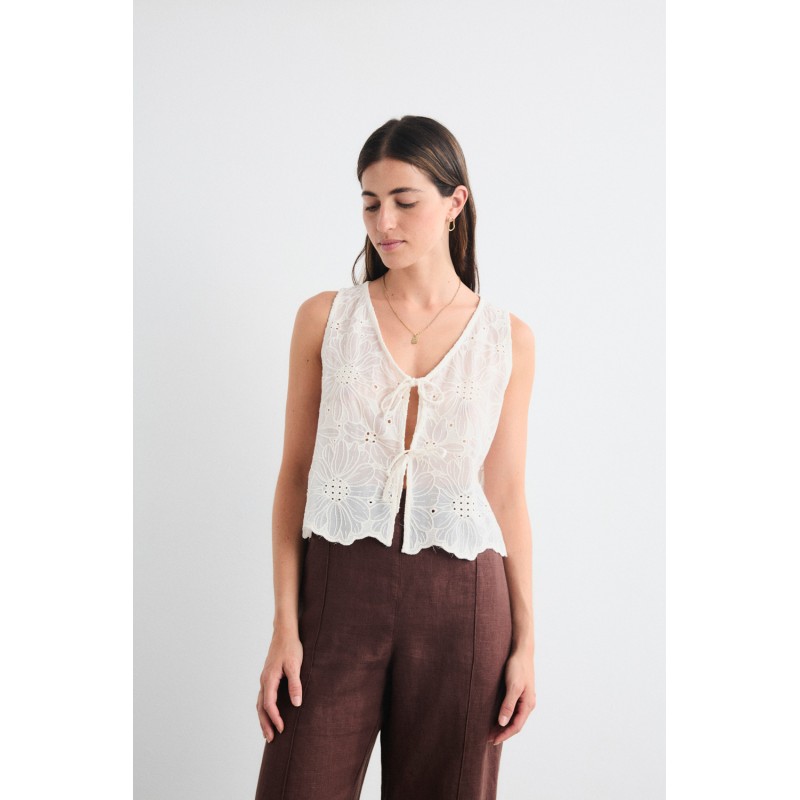 CHALECO ROMÁNTICO CIERRE MEDIANTE LAZADA Mus&Bombon 59,95 €