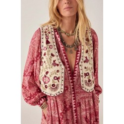 FREAK FOLK LOLA VEST ROSA ROSAE MAISON HOTEL 119,95 €