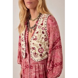 FREAK FOLK LOLA VEST ROSA ROSAE MAISON HOTEL