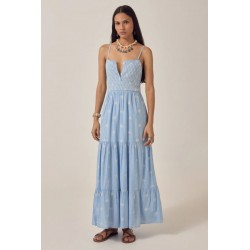 SUNNY ETTA SLEEVELESS DRESS SKY BLUES MAISON HOTEL