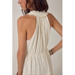 BLANC BOHÈME LUIGI SLEEVELESS DRESS CHALK MAISON HOTEL 139,95 €