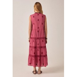 CLAVEL LILI SLEEVELESS DRESS FRAMBOISE MAISON HOTEL 139,95 €