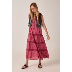 CLAVEL LILI SLEEVELESS DRESS FRAMBOISE MAISON HOTEL 139,95 €