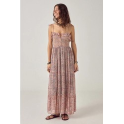 SRINAGAR JULIE STRAPLESS DRESS WILD DUST MAISON HOTEL
