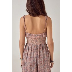 SRINAGAR JULIE STRAPLESS DRESS WILD DUST MAISON HOTEL