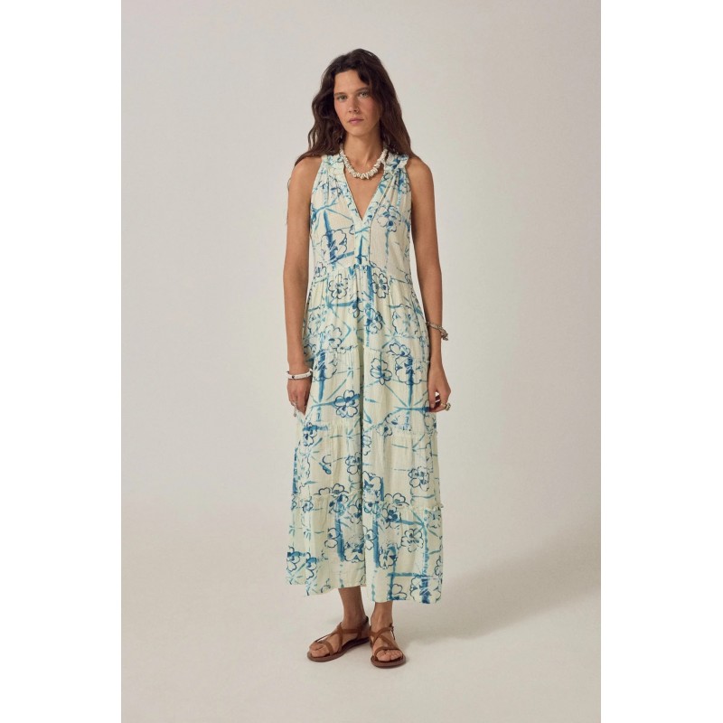 OKINAWA ASAMI SLEEVELESS DRESS OCEAN WASH MAISON HOTEL