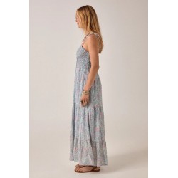 CLOUD GARDEN JULIE STRAPLESS DRESS MISTY BLOOM MAISON HOTEL