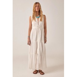 SAPORE DI SALE GINO SLEEVELESS DRESS BIANCO MAISON HOTEL