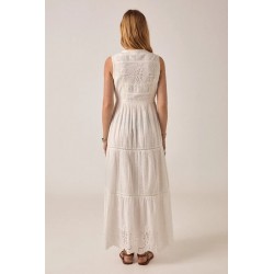 SAPORE DI SALE GINO SLEEVELESS DRESS BIANCO MAISON HOTEL 149,95 €