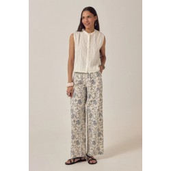 DENTELLE ORIANE TOP BLANC MAISON HOTEL