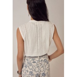 DENTELLE ORIANE TOP BLANC MAISON HOTEL 109,95 €