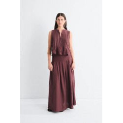 TOP PLISADO EVASÉ SIN MANGAS Mus&Bombon 57,00 €
