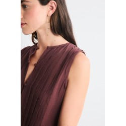 TOP PLISADO EVASÉ SIN MANGAS Mus&Bombon 57,00 €