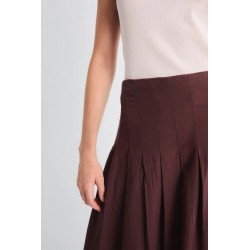 FALDA MIDI PLISADA HASTA CADERA Y VUELO Mus&Bombon 74,95 €