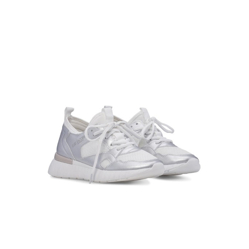 ZAPATILLAS BLANCO Y GRIS TULIP ILSE JACOBSEN 26,00 € -60%