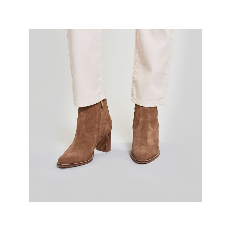 BOTTINES CUIR AMBRINE LES PETITES BOMBES